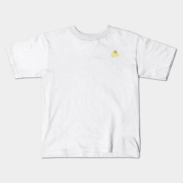 Rome Icons: Carbonara Pasta Kids T-Shirt by buhloop.icons